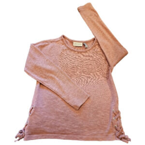 6/$20 Place Long Sleeve Lightweight Sweater With Side Ties Size 7/8 Girl